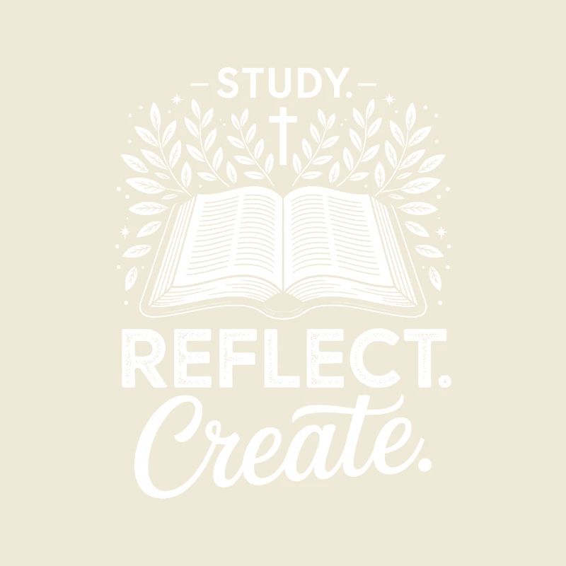 Study Reflect Create: Open Book Laurel