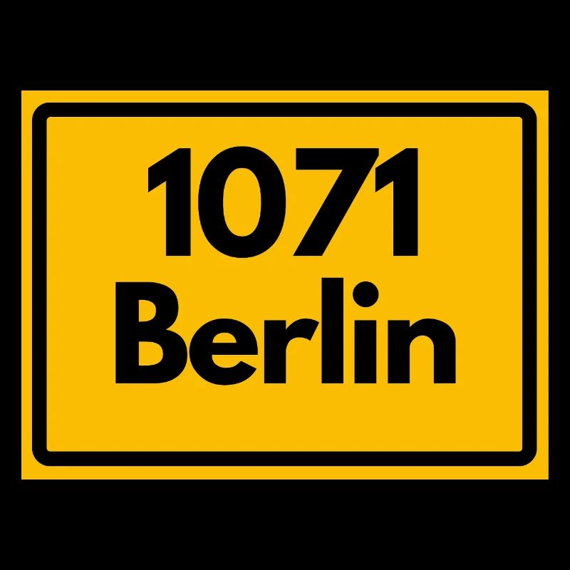 OLD POSTCODE 1071 BERLIN BERLIN OSTALGIE