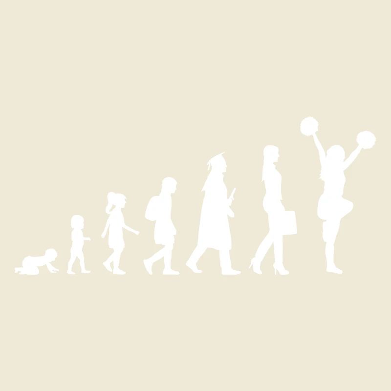 Evolution Of A Cheerleader