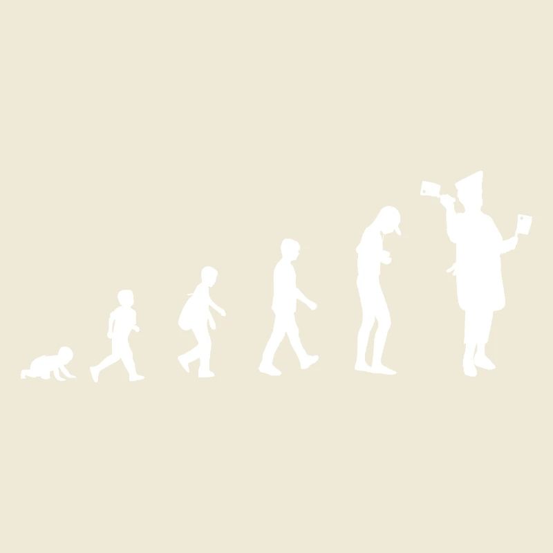 Évolution de bébé à boucher / métier