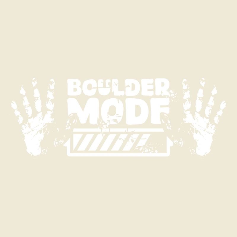 Boulder Chalk loading Hand Kletterer Symbol Logo