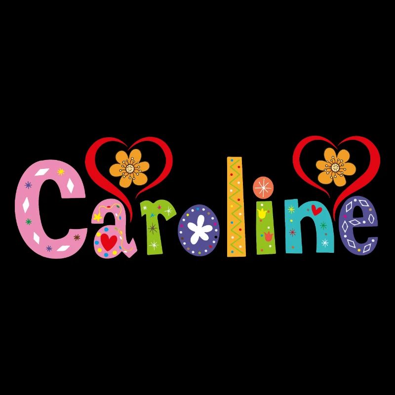 Personalisierter Caroline-Name