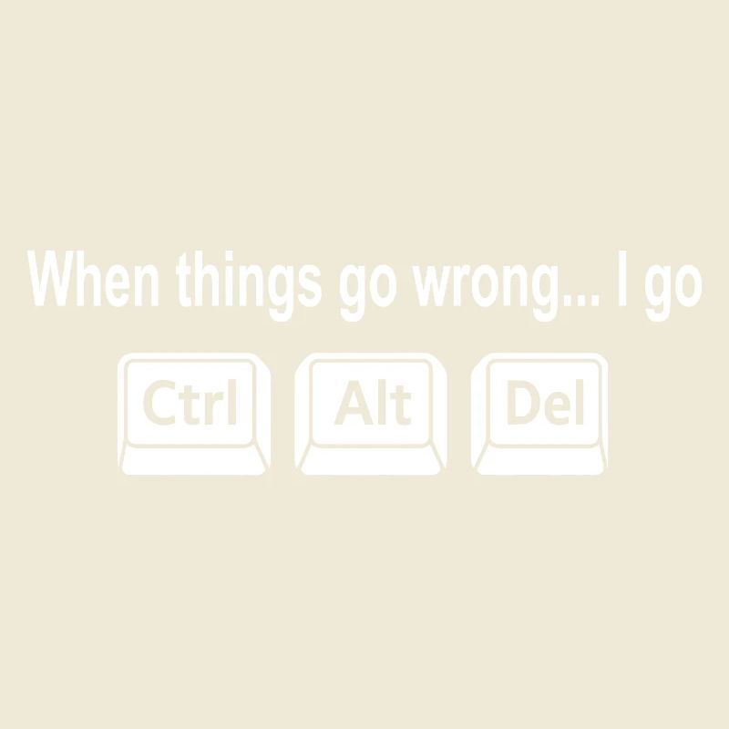 Programmer Keyboard Shortcut Nerd Humor