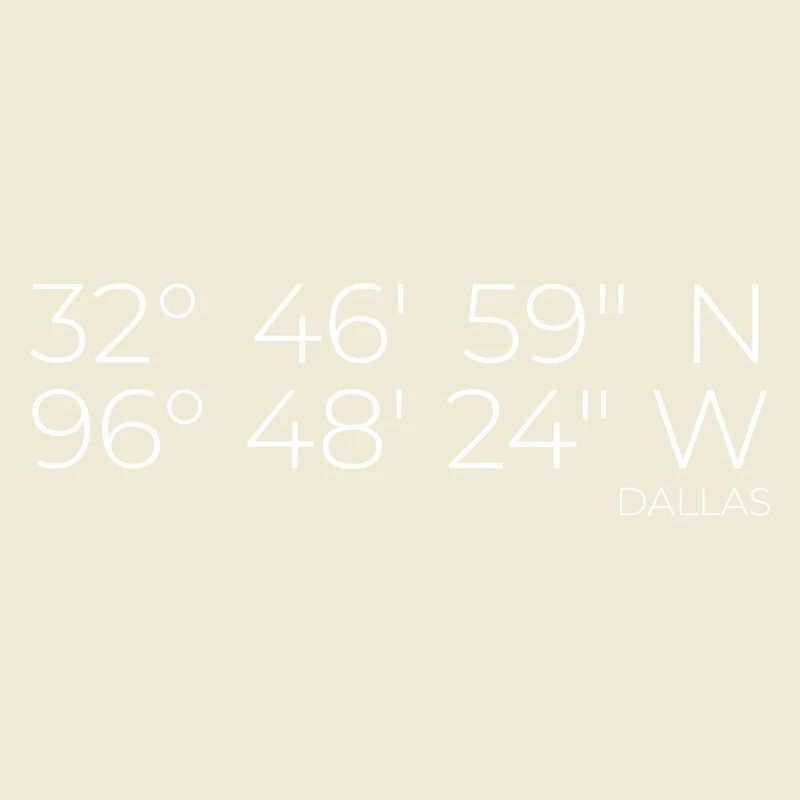 Coordinates Dallas