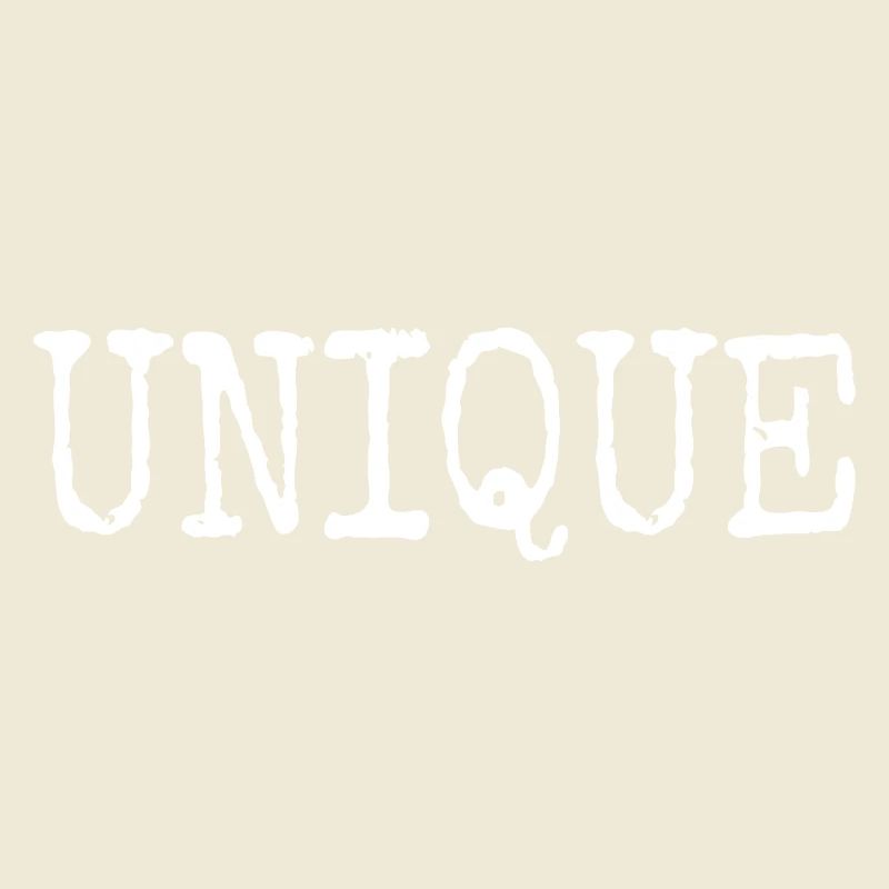 unique unique unique self-worth unique