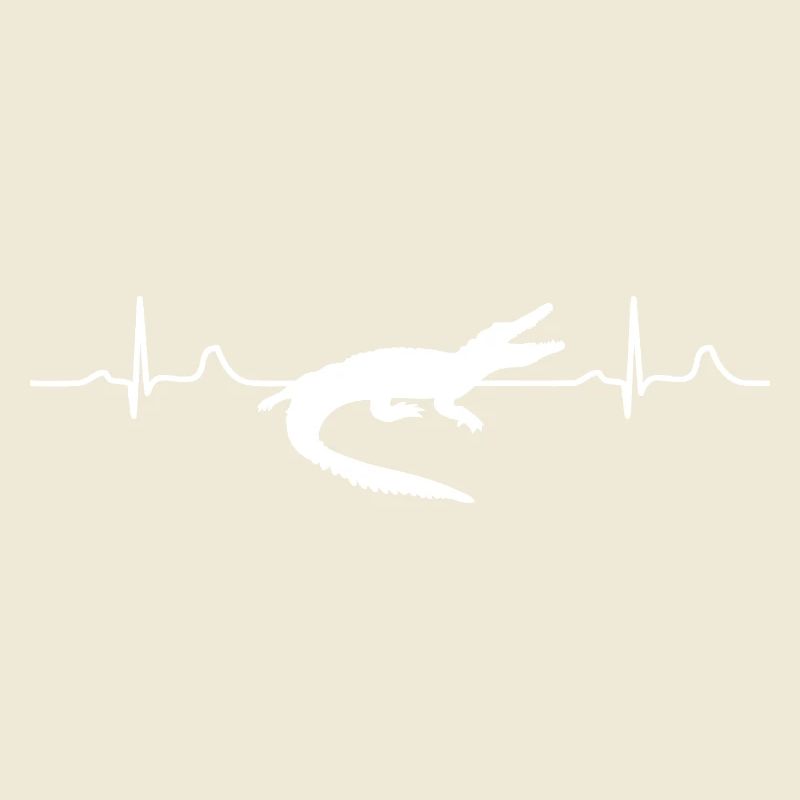 Crocodile Pulse Silhouette