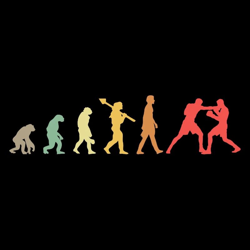Boxing Evolution Boxen Entwicklung Retro