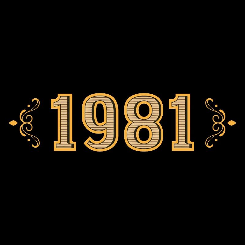 Légende depuis 1981 rétro 1981