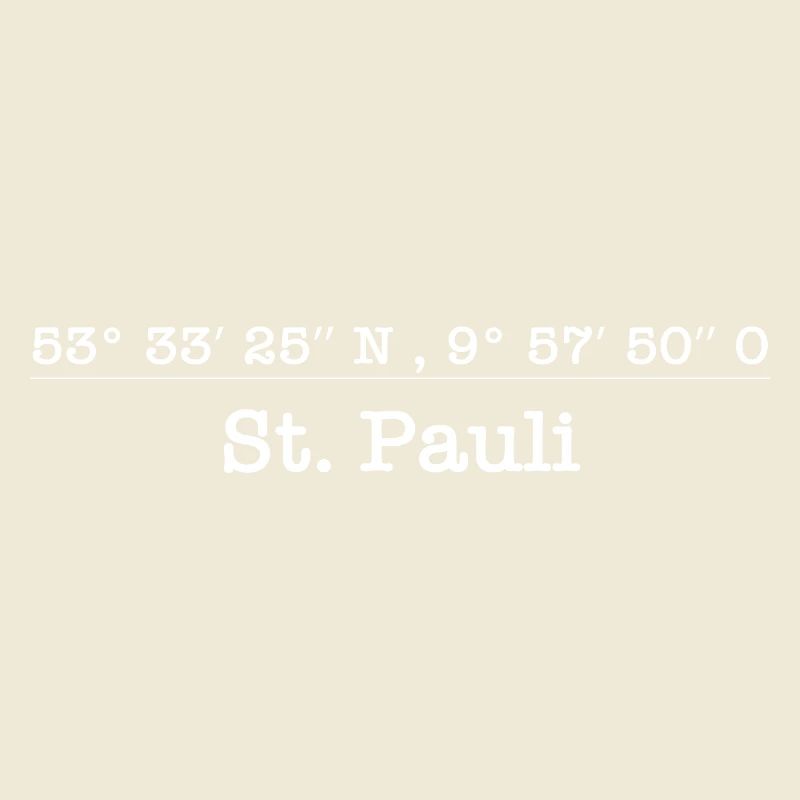 Coordinates St Pauli