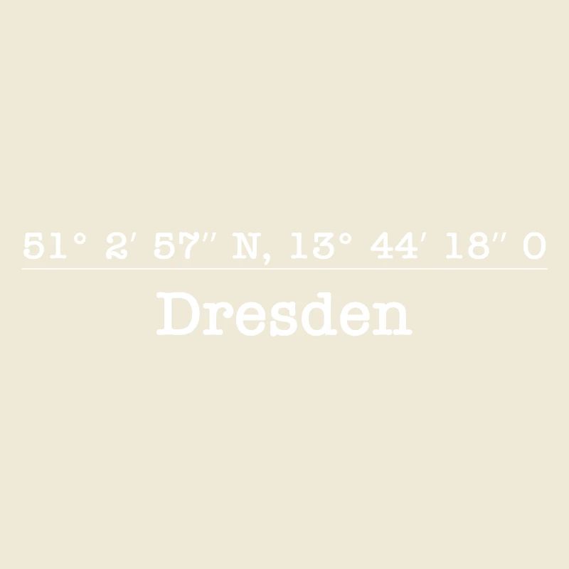 Coordinates Dresden
