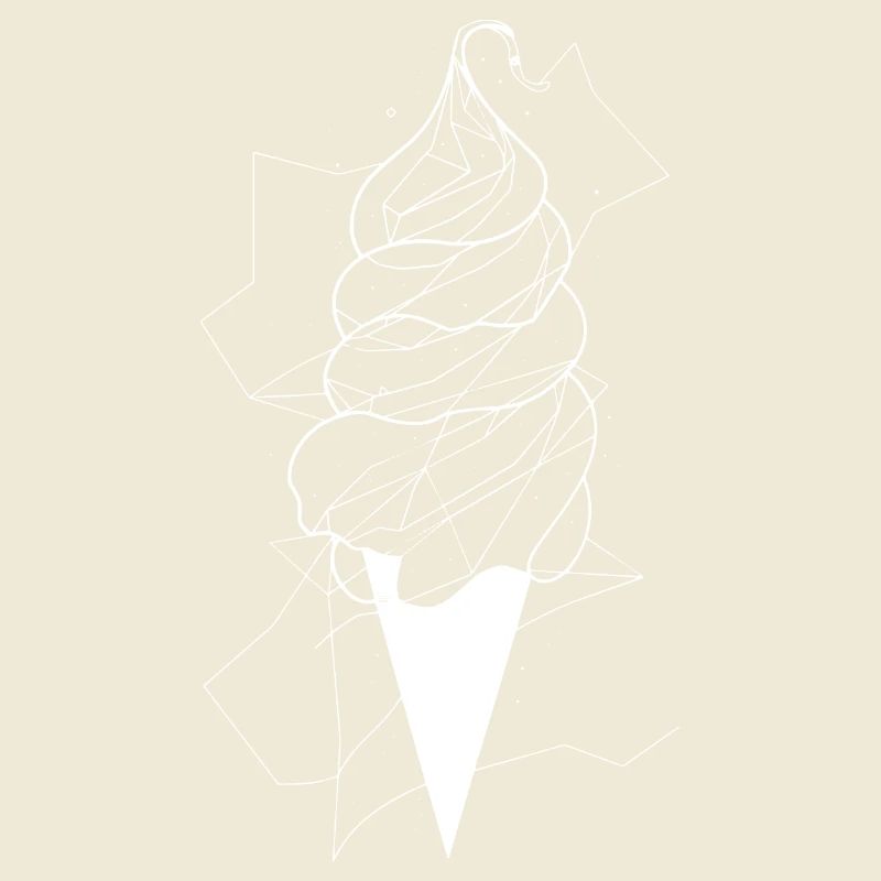 Cornet de crème glacée Dessin