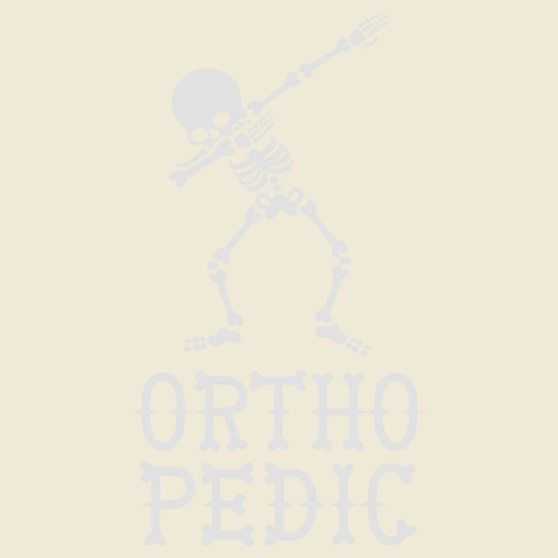 Dab dabbing skeleton orthopedic
