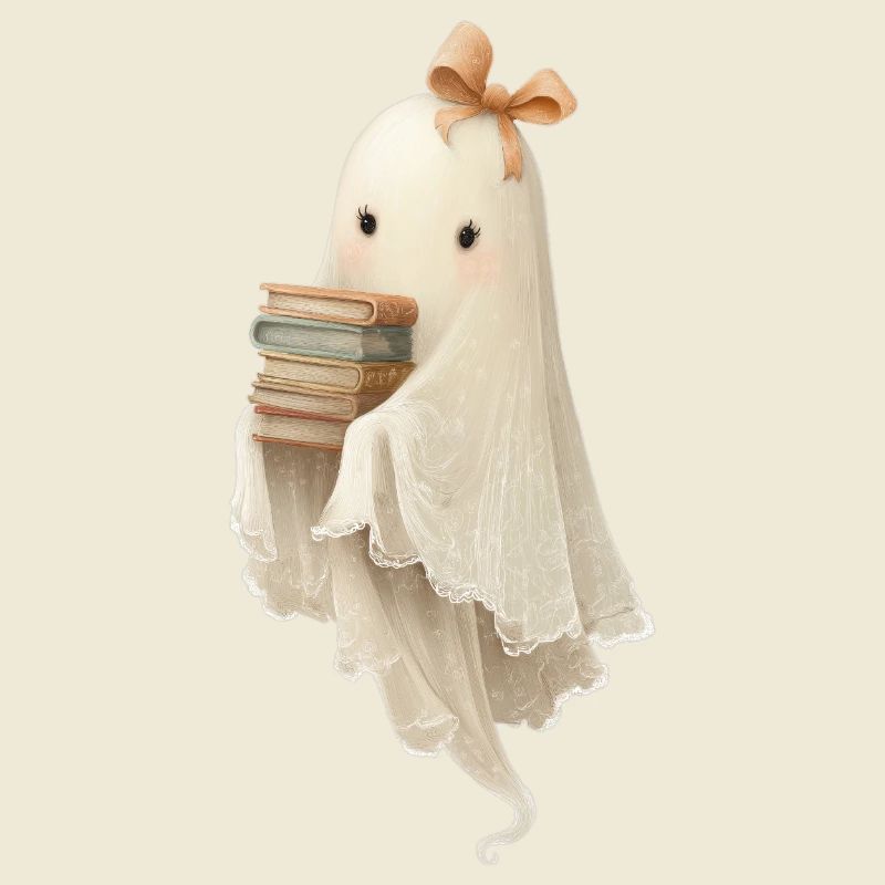 Fantasma con libri