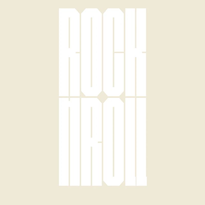Rock and Roll bold logo design
