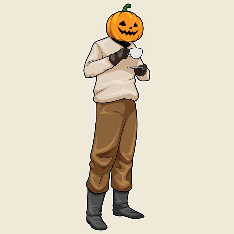 Jack O Lantern Halloween café