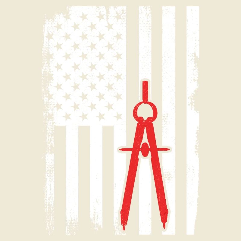 Architecture USA Drapeau