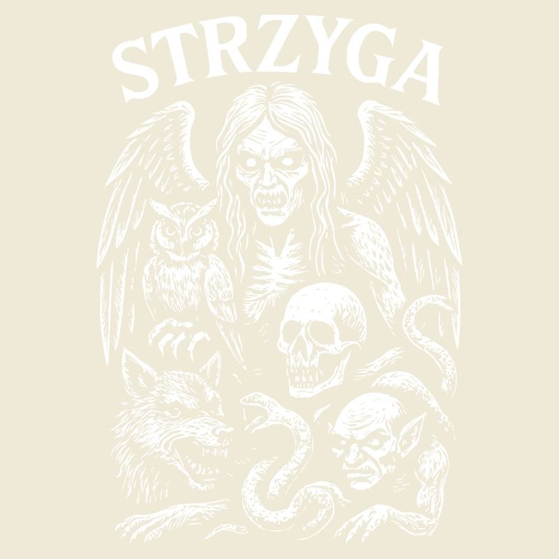 Dark Gothic Mythical Creature Design