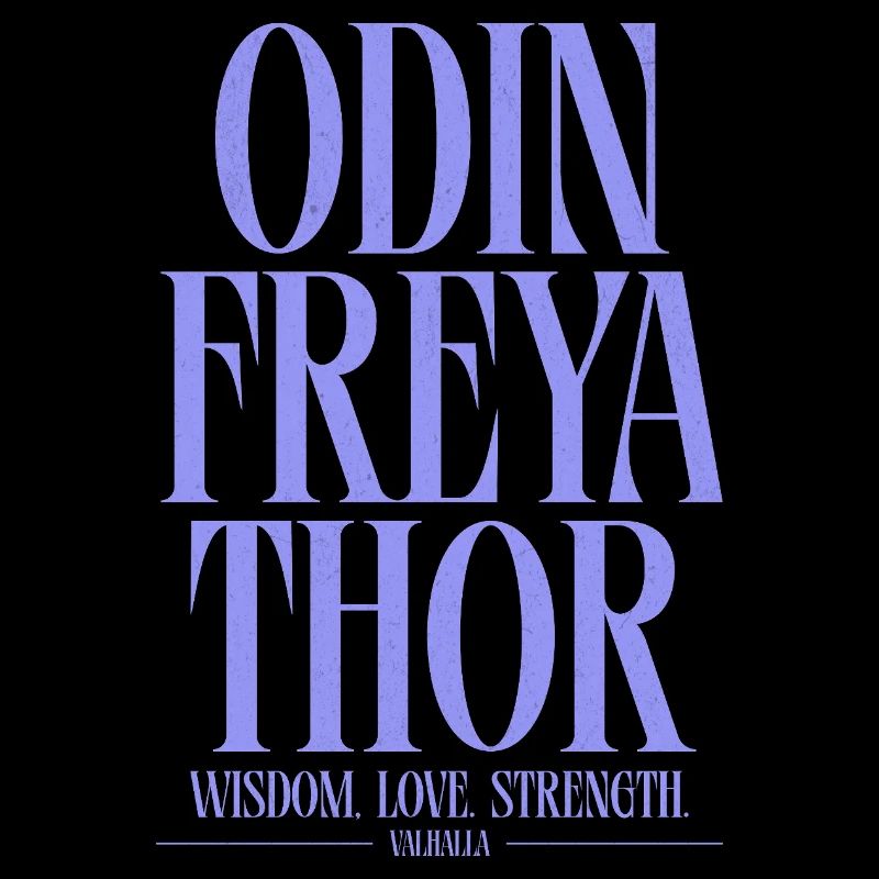 Odin Freya Thor : Sagesse et Force