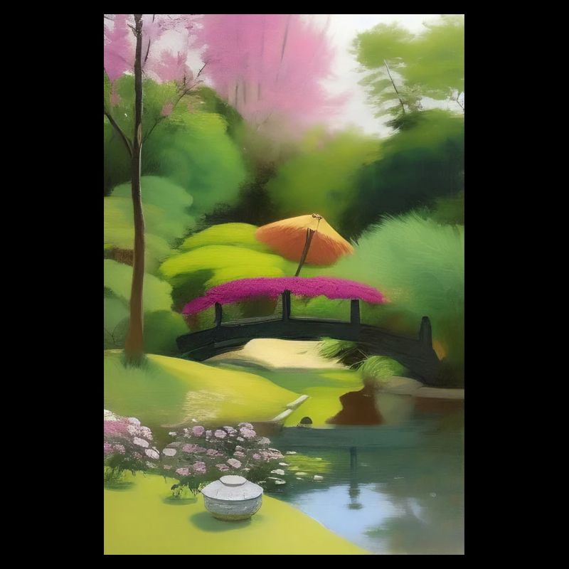 Chinesischer Zen Garten