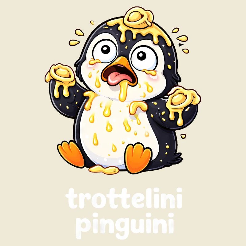 Trottelini Pinguini – Lustiger Pasta Pinguin
