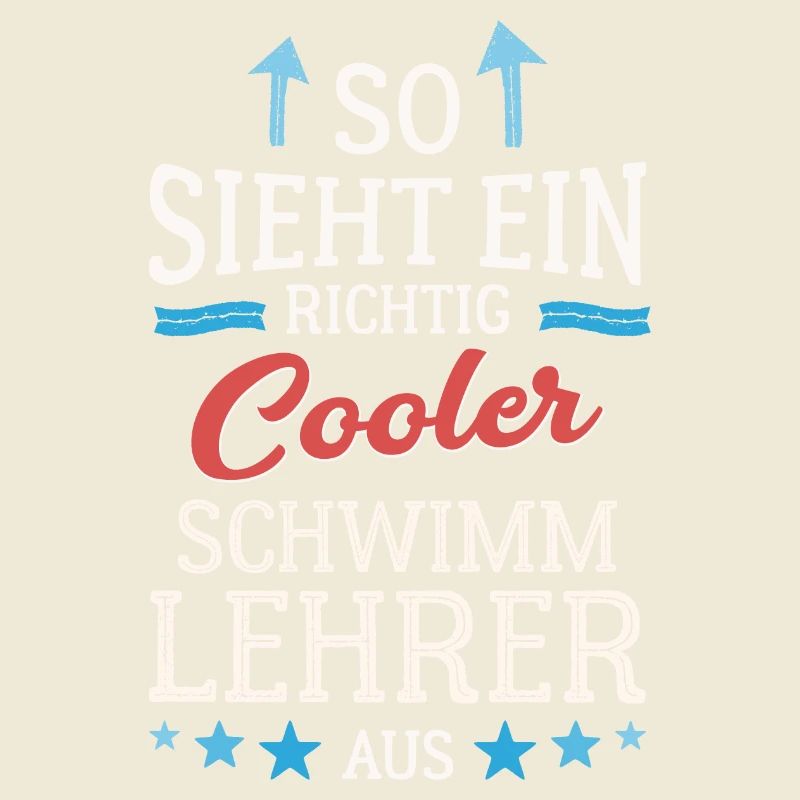 So sieht ein richtig cooler Schwimmlehrer aus