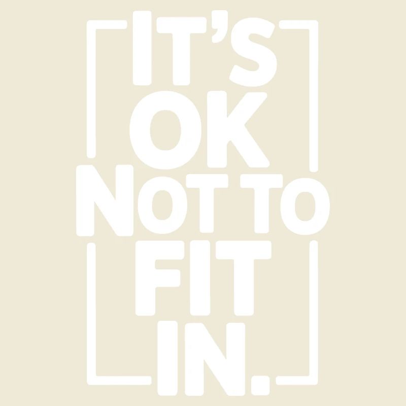 C’est normal de ne pas s’intégrer à la motivation de l’individualité