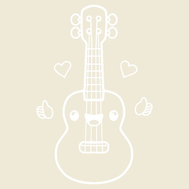 Ukulele Comic Look