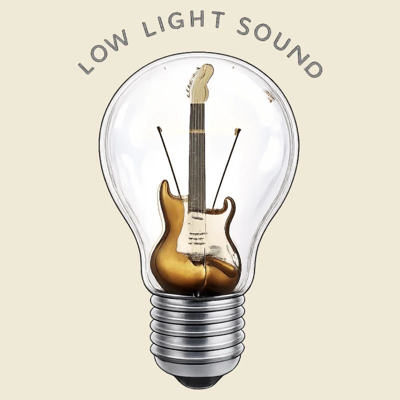 Guitar in light bulb