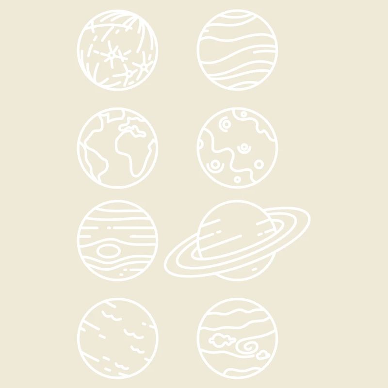 Planètes du système solaire – Espace du système solaire