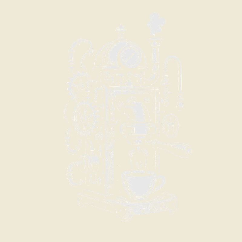 Steampunk-Espressomaschine