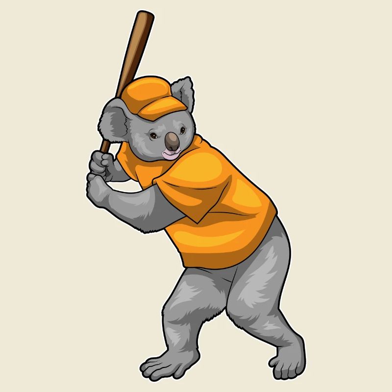 Koala Baseball Baseball Bat
