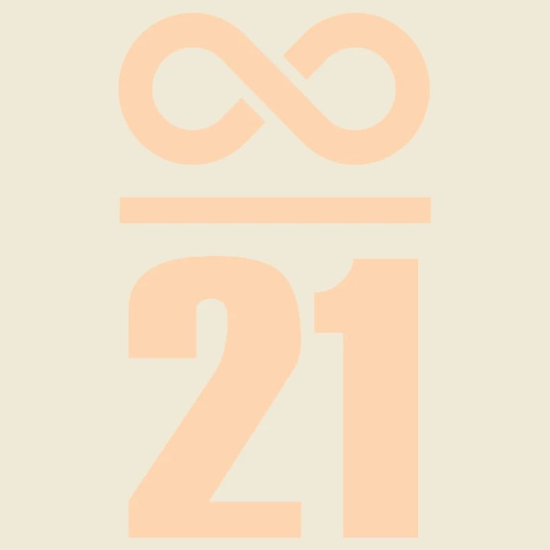 Infinite by 21 million Bitcoin Infinity
