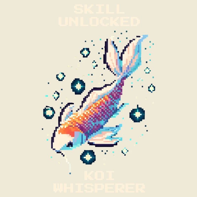 Compétence débloquée : Koi Whisperer | Étang de carpes koï