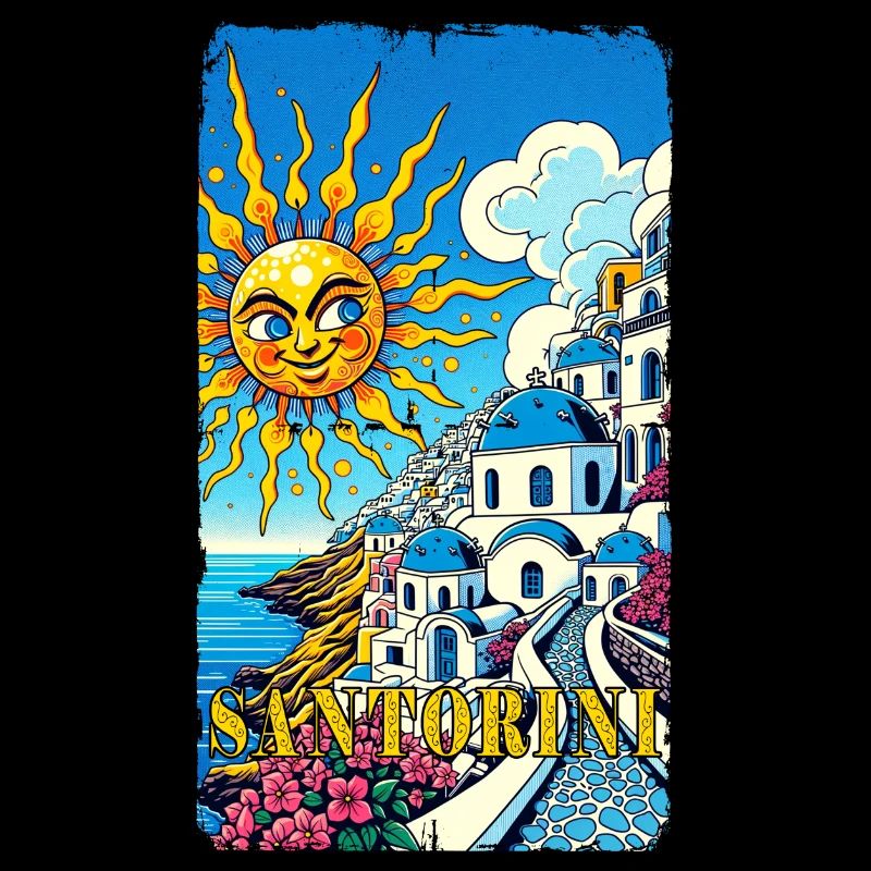 Santorini Greece vacation Akrotiri volcano