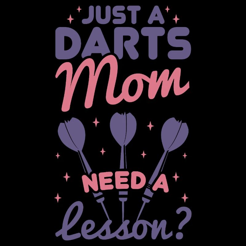 Dartspieler Mutter