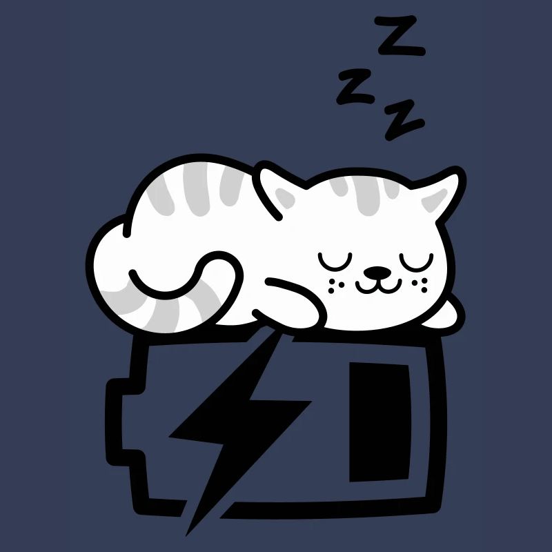 Sleepy Kitty (Color Changeable - 3 colors)