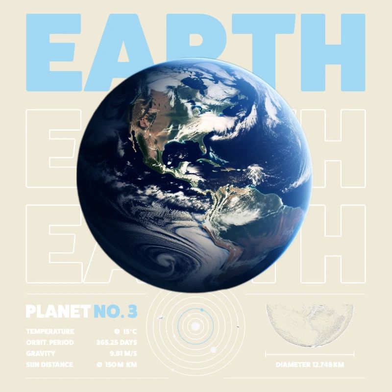 Détails de la Terre