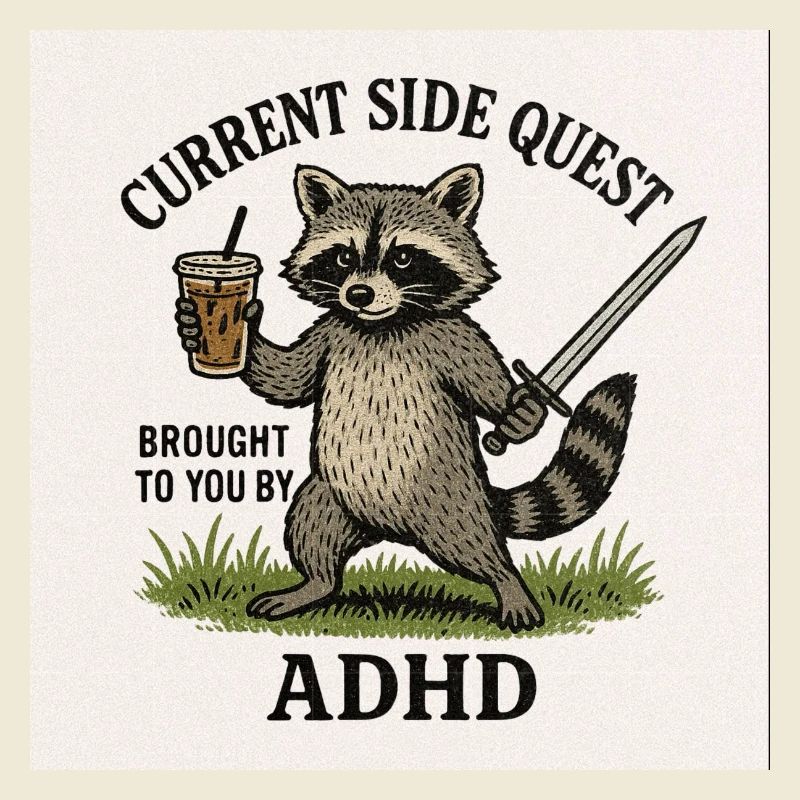 Raccoon Side Quest ADHD