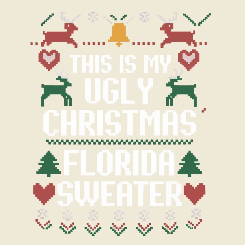 Pull de Noël laid de Floride
