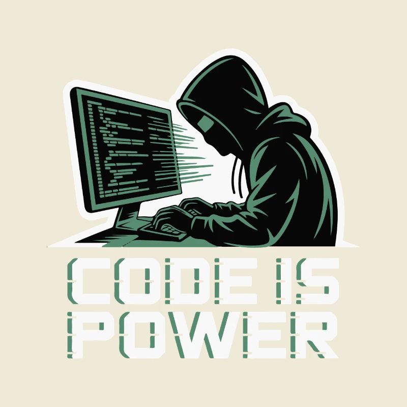 Cyber Hacker Code Unendliches Design