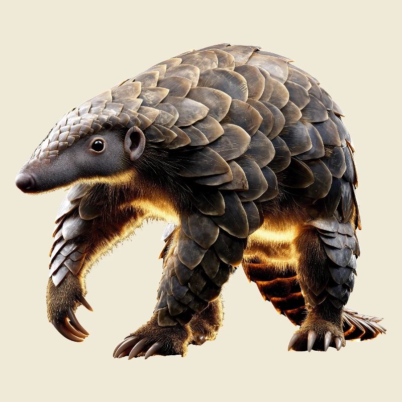 Pangolin Pangolin Pine Cone Pangolins