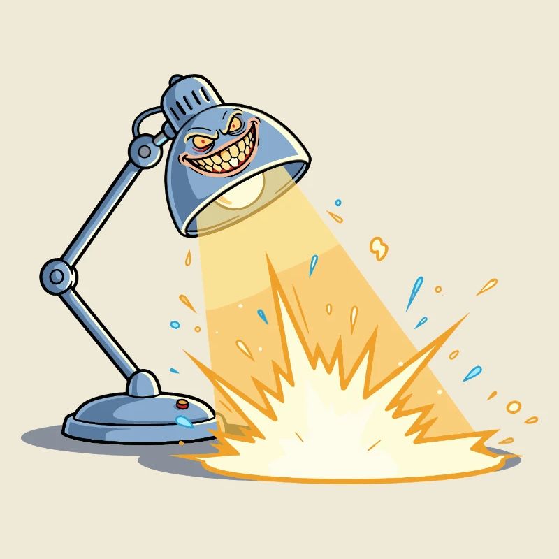 Lampe Explosive Espiègle