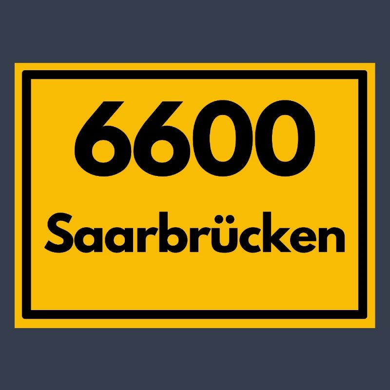 ANCIEN CODE POSTAL RETRO 6600 SAARBRÜCKEN SAAR