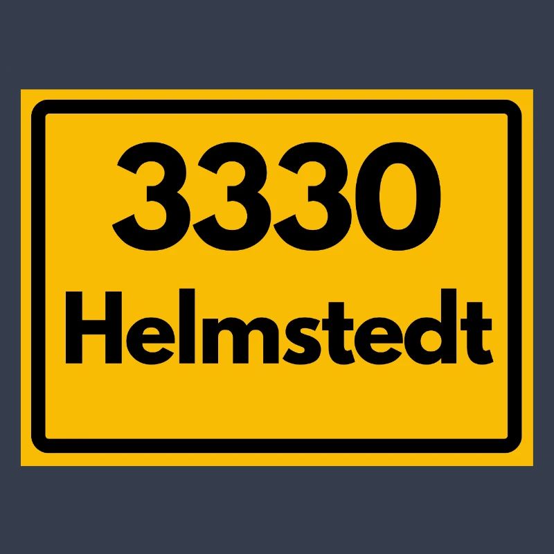 ANCIEN CODE POSTAL RÉTRO 3330 HELMSTEDT JULEUM !