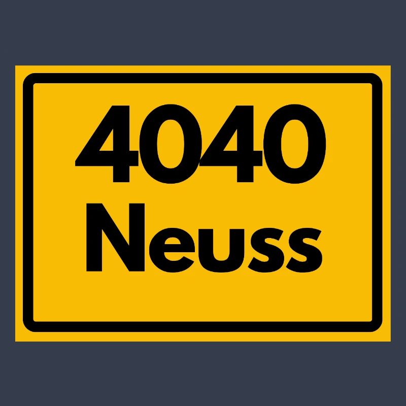 OLD POSTCODE POSTCODE RETRO 4040 CITY NEUSS