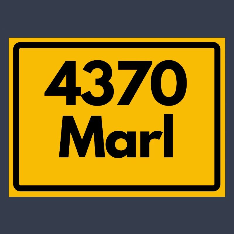 ANCIEN CODE POSTAL RETRO 4370 MARL – NRW
