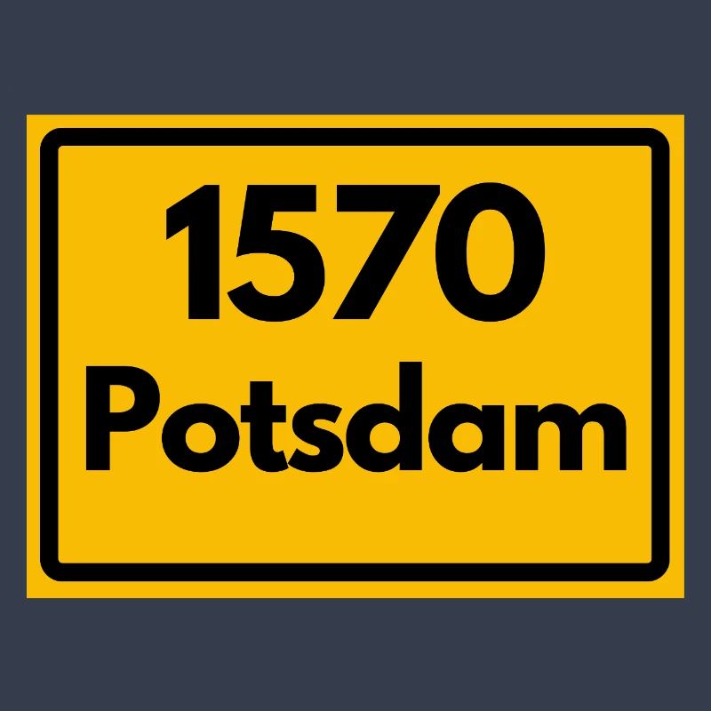 OLD POSTCODE POSTCODE RETRO 1570 POTSDAM HEIMAT