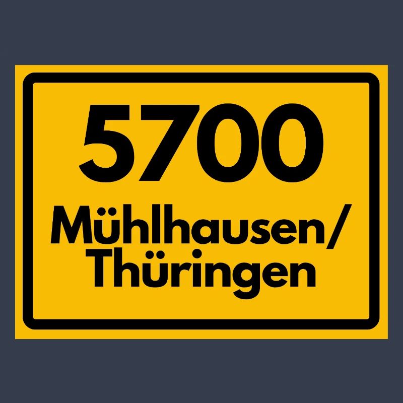 ANCIEN CODI POSTAL 5700 MÜHLHAUSEN THURINGIA