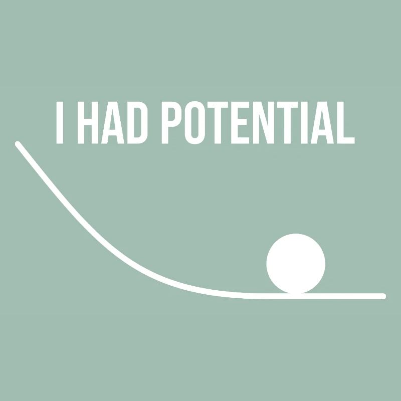 I Had Potential Funny Science Physics Nerd Pun