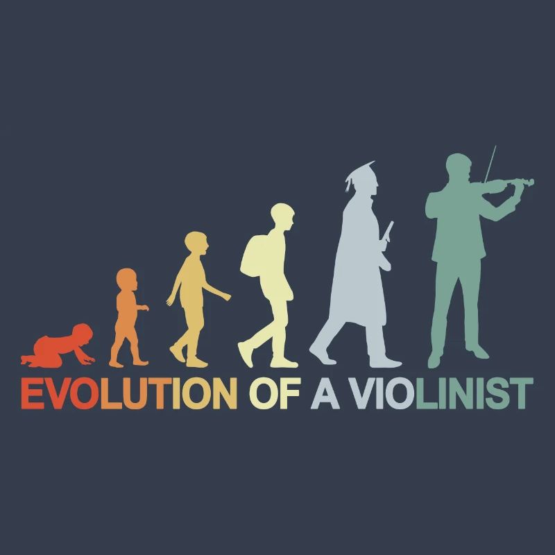 Évolution d’un violoniste
